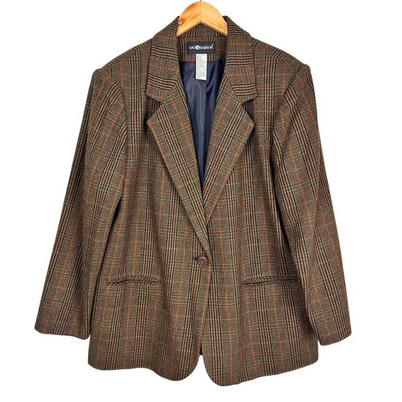Blazer Sag Harbour Taille 18 - Multicolore En Acrylique - Occasion Très Bon État - Femme